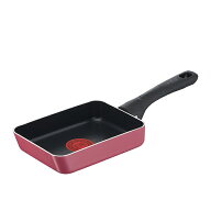 【送料無料】セブジャパン T-fal B55918 ガス火専用 クランベリーレッド エッグロースター 12x18cm フラ…