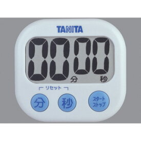 【メール便送料無料】 タニタ でか見えタイマー　ホワイト TD-384　WH