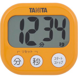 【メール便送料無料】 タニタ でか見えタイマー　オレンジ TD-384　OR