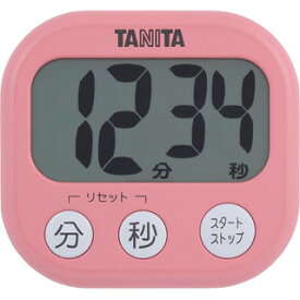 【メール便送料無料】 タニタ でか見えタイマー　ピンク TD-384　PK