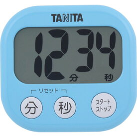 【メール便送料無料】 タニタ でか見えタイマー　アクアミントブルー TD-384　BL