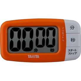 【メール便送料無料】 タニタ でか見えプラスタイマー　オレンジ TD-394　OR