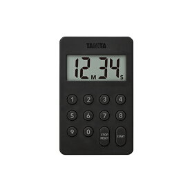 【2160円以上送料無料】タニタ　TD415BK　デジタルタイマー　ブラック