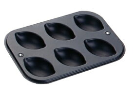 メール便 タイガークラウン Black レモン型 6P No.5072 【日本製 製菓 お菓子作り 製菓用品 キッチン用品 調理小物 焼き菓子】