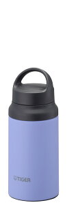 タイガー ハンドル付き 真空断熱ボトル 0.4L ネモフィラ MCZ-G040 AN 【Tiger ステンレス ボトル 水筒 ブルー パッキン 一体 シームレス おしゃれ 軽量 軽い 保冷 底カバー シック マット 持ち運び