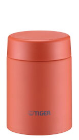 タイガー 真空断熱フードジャー 0.5L バーミリオン レッド MKL-W050 TL 【Tiger スープ ジャー お弁当 容器 保温 保冷 マグ 食洗機 対応 パッキン 一体 シームレス】