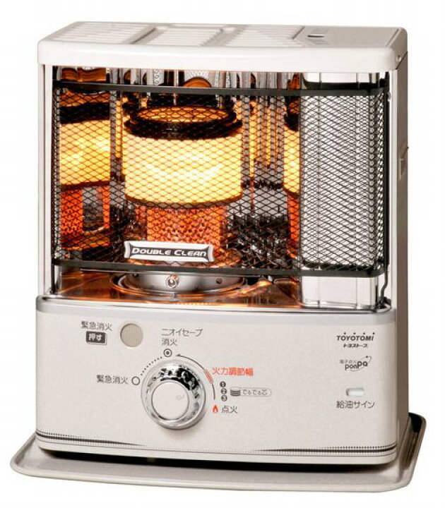 楽天市場】【2160円以上送料無料】 トヨトミ 石油ストーブ RC-S28F（W 