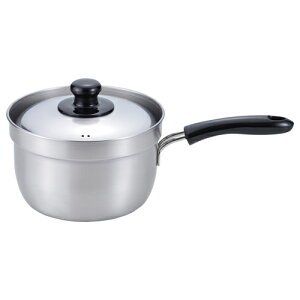 【送料無料】和平フレイズ EM-007 燕三 IHふきこぼれにくい片手鍋18cm