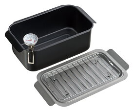 ★送料無料★ 和平 ポコフリット IH対応角型揚げ鍋(温度計・アミ付) RB-2701