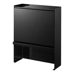 前が開く 隠せる調味料ラック タワー 山崎実業 tower ホワイト ブラック 2009 2010 スパイスラック タワーシリーズ yamazaki