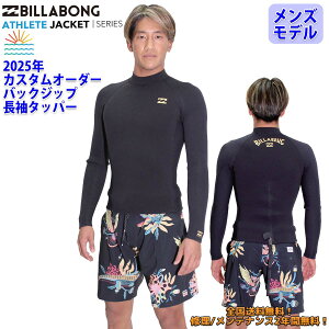 25 SS BILLABONG r{ ^bp[ EFbgJX^ ATHLETE JACKET BACK ZIP obNWbv EGbgX[c I[_[ tėp T[tB Yf 2025N i BF018-501 BF018-500 {Ki
