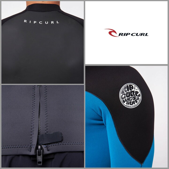楽天市場】24 RIPCURL リップカール OMEGA 1.5MM バックジップ 長袖 