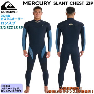 25 QUIKSILVER NCbNVo[ EGbgX[c Xv MERCURY SLANT CHEST ZIP JX^I[_[ EFbgX[c tėp Yf 2025N 3/2 SCZ LS SP i QWT251733 {Ki