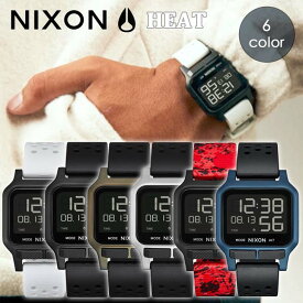 NIXON ニクソン 腕時計 サーフウォッチ デジタル メンズ レディース ユニセックス HEAT 耐衝撃 軽量 高機能 超耐水 サーフィン オンライン正規取扱店 日本正規品