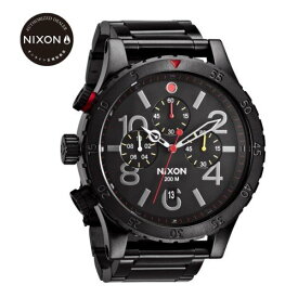 NIXON ニクソン 腕時計 メンズ腕時計 THE 48-20 CHRONO ALL BLACK / MULTI オールブラック/マルチ オンライン正規取扱店 日本正規品