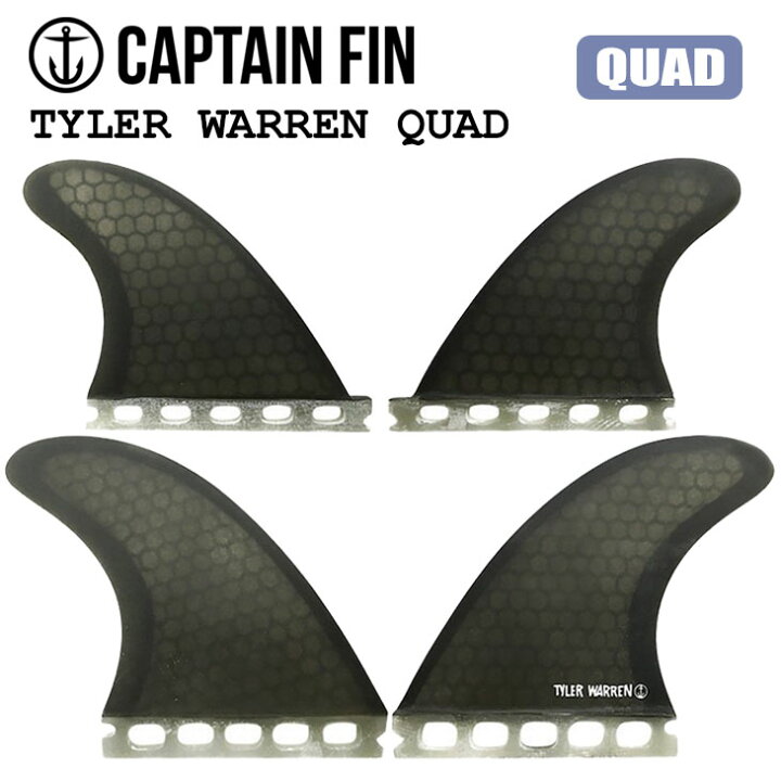 楽天市場】CAPTAIN FIN キャプテンフィン フィン TYLER WARREN QUAD 