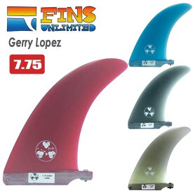 FINS UNLIMITED フィンズ アンリミテッド ロングボード フィン Gerry Lopez 7.75 ジェリー ロペス シングルフィン センターフィン 日本正規品