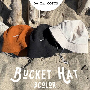 �y4/14�`4/16�G���g���[��P10�{�z24 De La COSTA �f���R�X�^ �o�P�b�g�n�b�g BUCKET HAT �X�q �o�P�n �y�� �T�C�Y������ �h���[�R�[�h UV�J�b�g �i�C���� �}�����X�|�[�c �T�[�t�B�� �A�E�g�h�A ���j�Z