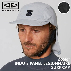�y7/4�`7/10�G���g���[��P10�{�z26 OCEAN&EARTH �I�[�V�����A���h�A�[�X �T�[�t�L���b�v �}�����L���b�v �g���b�J�[ �X�q ���Ă��΍� �y�� ���� O&E INDO 5 PANEL LEGIONNAIRE SURF CAP �T�[�t�B�� ���{���K�i
