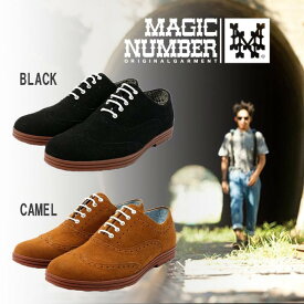 MAGIC NUMBER マジックナンバー ウイングチップシューズ 靴 Easy Wingtip Brogue 品番 12HS-4019 日本正規代理店