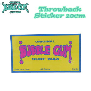 BUBBLE GUM ouK XebJ[ Throwback Sticker V[ V[ T[tB T[t{[h WAX bNX XP{[ XP[g{[h Xm{[ Xm[{[h S  AEghA {Ki