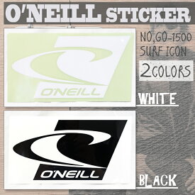 O'NEILL オニール サーフアイコン ロゴステッカー カッティングタイプ 型抜き STICKER SURF ICON 22cm 品番 GO-1500 日本正規品