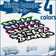 Sticky bumps スティッキー バンプス sticker シール ロゴステッカー サーフィン 1枚入り 日本正規品