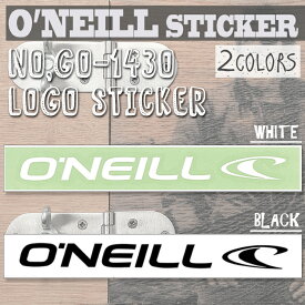 O'NEILL オニール サーフアイコン ウェーブロゴステッカー カッティングタイプ 型抜き WAVE STICKER 18cm 品番 GO-1430 日本正規品