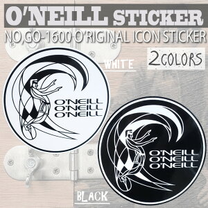 y11/14`11/16Gg[P10{zO'NEILL Ij[ IWiACR SXebJ[ O'RIGINAL ICON STICKER 18cm i GO-1600 {Ki