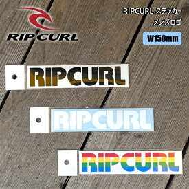 RIP CURL リップカール ステッカー メンズロゴ カッティング シール サーフィン W150mm 品番 C01-004 日本正規品