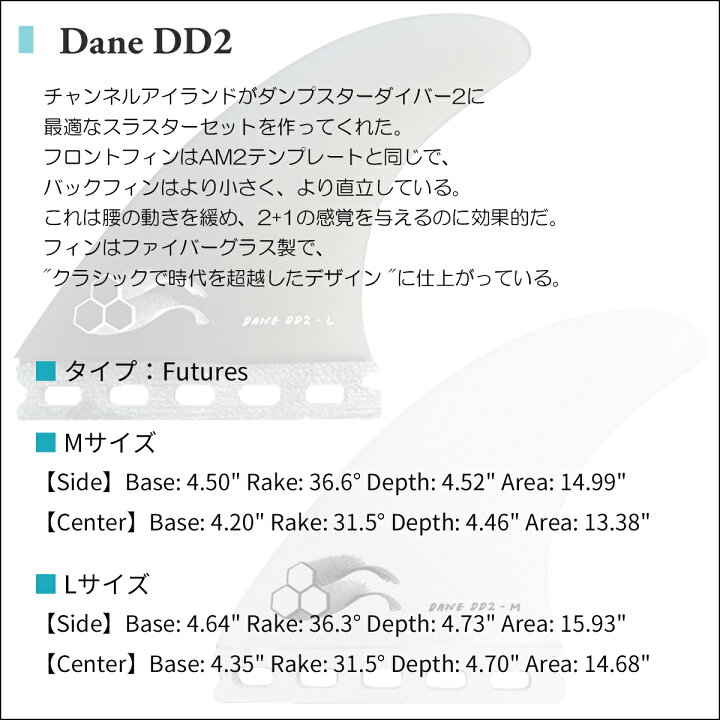 楽天市場】Channel Islands チャンネル アイランド フィン Dane DD2 