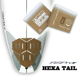 RSPro アールエスプロ テールパッチ HEXA TAIL コルク デッキパッド サーフィン HEXA TRACTION ヘキサトラクション 日本正規品