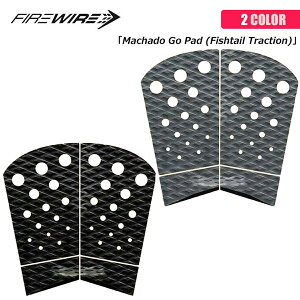 FIRE WIRE �t�@�C���[���C���[ �f�b�L�p�b�h Machado Go Pad (Fishtail Traction) �f�b�L�p�b�` �g���N�V���� ���u�E�}�`���h 4�s�[�X �e�[���L�b�N ���{���K�i