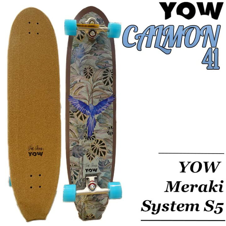 楽天市場】YOW SURF SKATE ヤウ スケートボード CALMON 41” サーフ 