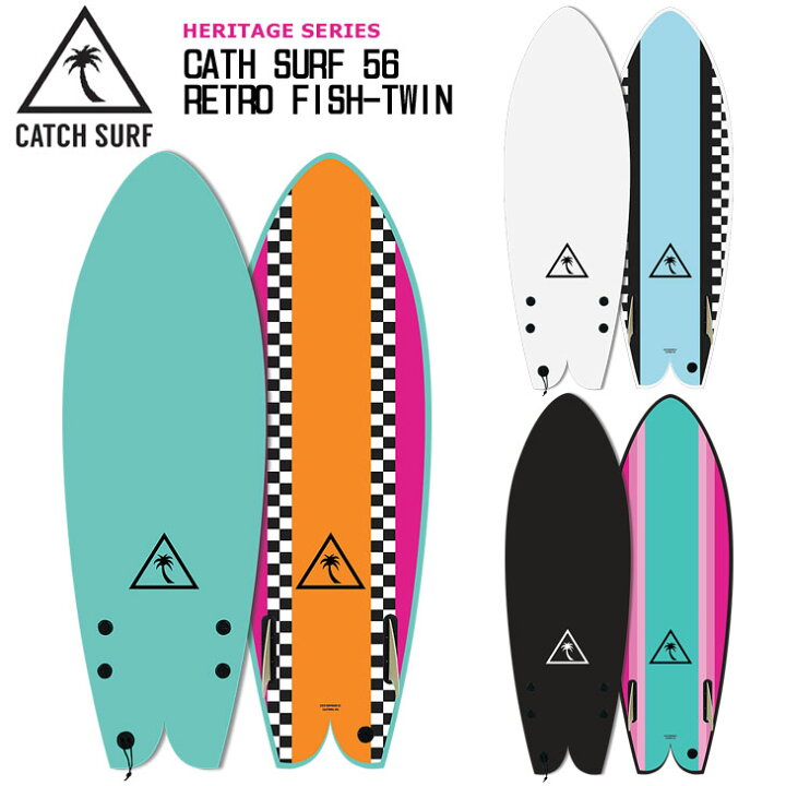 楽天市場】20 CATCH SURF キャッチサーフ ソフトボード HERITAGE 