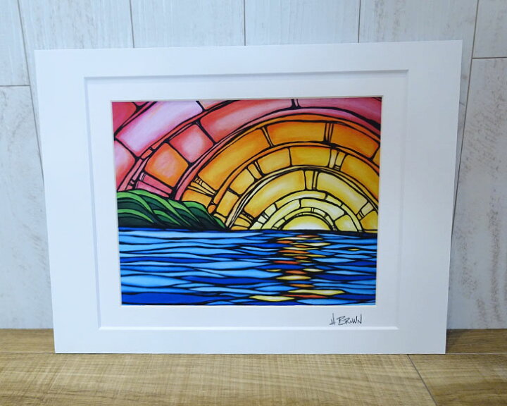 楽天市場】Heather Brown Art Japan ヘザーブラウン Juicy Sunset Art 