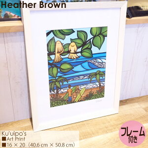 y10/4`10/8Gg[P10{zHeather Brown Art Japan wU[uE Ku'uipo's Art Print MATTED PRINTS }bgvg A[gvg t[t VO}bgdグ zZbg G nC fB