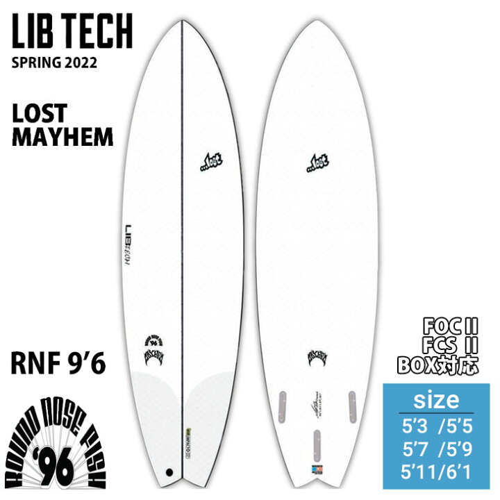 楽天市場】22 リブテック ロスト メイヘム LIB TECH LOST MAYHEM RNF 