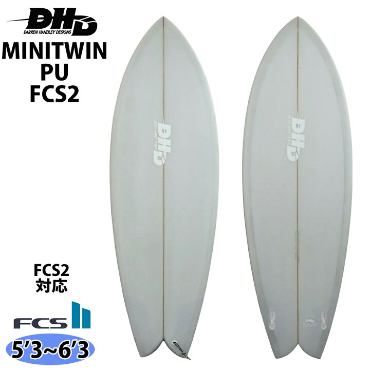 楽天市場】25 DHD MINI TWIN ミニツイン PU FCS2 サーフボード 2025年 