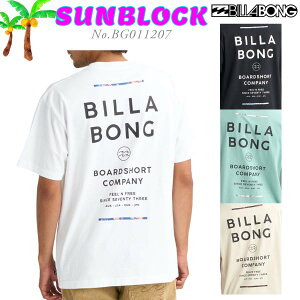 26 SS BILLABONG �r���{�� T�V���c SUNBLOCK ���� �g�b�v�X �e�B�[�V���c �R�b�g�� �� �T�[�t�B�� �}�����X�|�[�c �A�E�g�h�A �����Y 2026�N�t�� �i�� BG011207 BG011-207 ���{���K�i