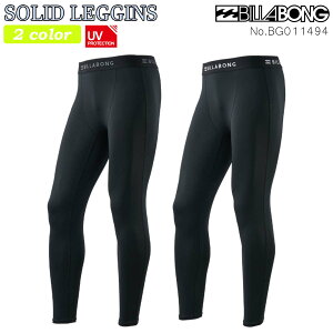 2026N2{`3{o \񏤕i 26 SS BILLABONG r{ Ci[MX SOLID LEGGINGS A_[V[c T|[^[pc MX Y UPF50+ 2026Nt i BG011-494 BG011494 {Ki