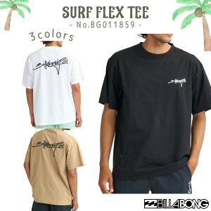 �y3/4�`3/10�G���g���[��P10�{�z26 SS BILLABONG �r���{�� T�V���c SURF FLEX TEE ���� �g�b�v�X ���b�V���K�[�h �z������ �L�k �������p UPF15-30 �j�� �����Y 2026�N�t�� �i�� BG011859 BG011-859 ���{���K�i