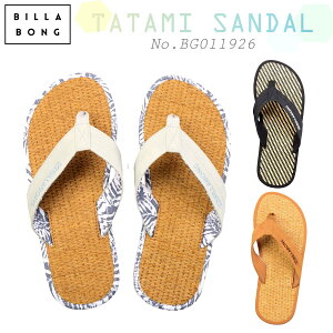 �y6/4�`6/10�G���g���[��P10�{�z26SS BILLABONG �r���{�� �T���_�� TATAMI SANDAL �r�[�T�� �r�[�`�T���_�� ������ �� �V���v�� �T�[�t�B�� �}�����X�|�[�c �����Y 2026�N�t�� �i�� BG011926 BG011-926 ���{��