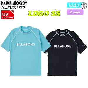 2026�N3�����{�`4�����{�o�� �\�񏤕i 26 SS BILLABONG �r���{�� �L�b�Y ���b�V���K�[�h LOGO SS ���� �g�b�v�X ���� �n�C�l�b�N UPF50+ �q���p �W���j�A �T�[�t�B�� �A�E�g�h�A 2026�N�t�� �i�� BG015850 BG