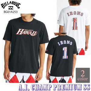 �y4/4�`4/9�G���g���[��P10�{�z26 HS BILLABONG �r���{�� T�V���c A.I. CHAMP PREMIUM SS ���� ������� �����Y 2026�N�t�� �i�� BG01A253 ���{���K�i