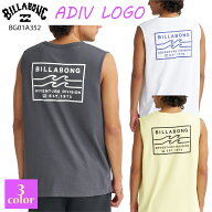 26 HS BILLABONG ビラボン タンクトップ ADIV LOGO 袖なし 速乾性 海 プール サーフィン おしゃれ メンズ…