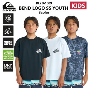 2026N2{`3{o \񏤕i 26 SS QUIKSILVER NCbNVo[ LbY bVK[h BEND LOGO SS YOUTH   v[ C  AEghA T[tB }X|[c {[CY qǂp 2