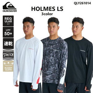 2025N12{`2026N1{o \񏤕i 26 SS QUIKSILVER NCbNVo[ bVK[h HOLMES LS   gbvX S T[tB Y 2026Nt i QLY261014 {Ki