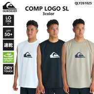 26 SS QUIKSILVER クイックシルバー ラッシュガード COMP LOGO SL ノースリーブ タンクトップ 水着 トッ…