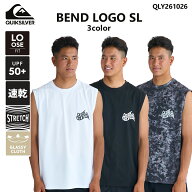 【9/4〜9/10エントリーでP10倍】26 SS QUIKSILVER クイックシルバー ラッシュガード BEND LOGO SL ノース…